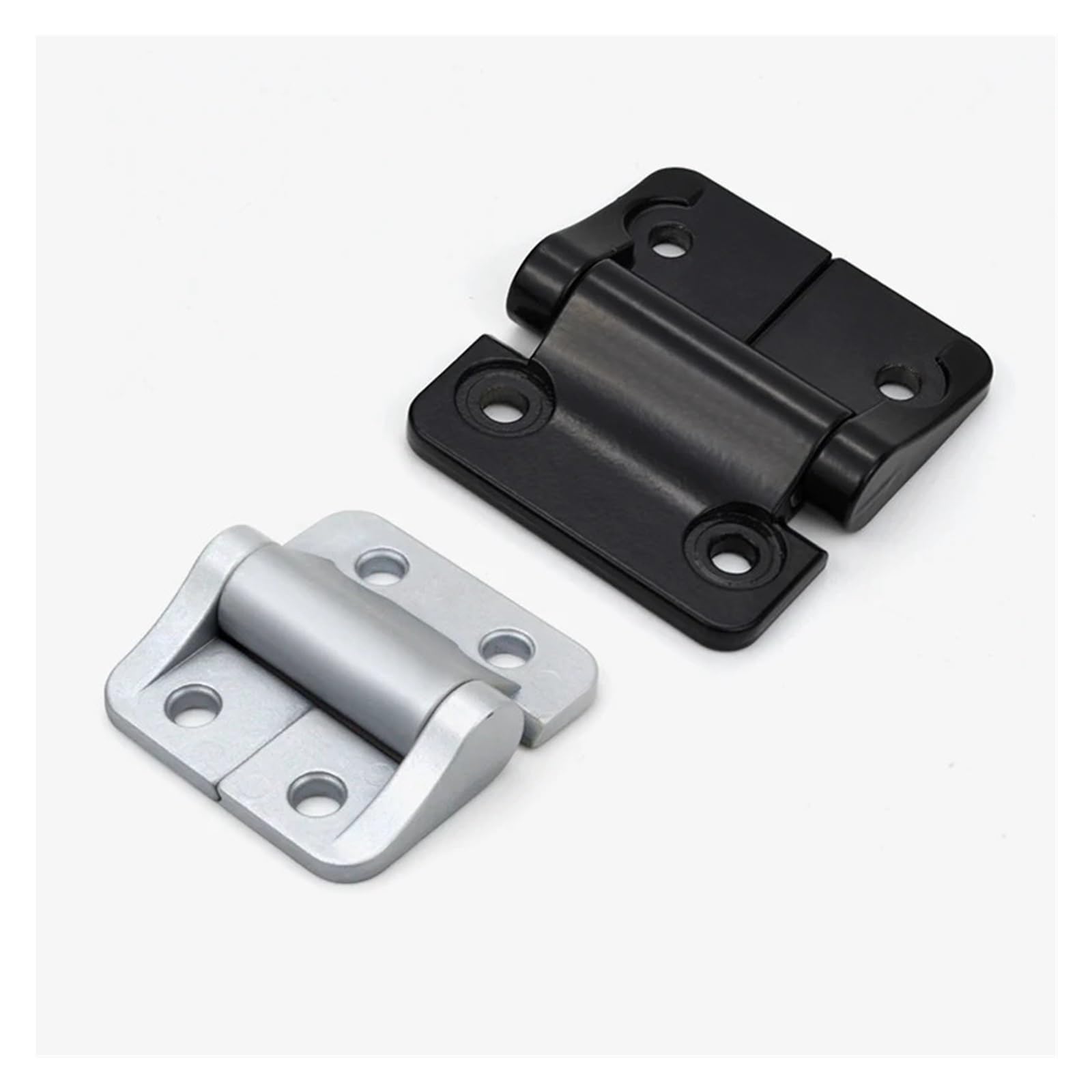 YMUGUEGH Zinc Alloy Any Stop Positionable Rotatable Tiltable I-Shaped Torque Hinge Industrial Equipment Biaxial Hinge(Big Black-2.3)