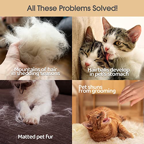 Delomo DELOMO002 Upgrade Efficient Pet Hair Remover Gloves - Gentle Shedding Brushes For Dogs, Cats & Horses thumb #4