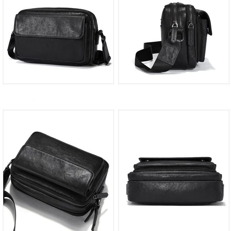 Sac en cuir véritable élégant pour le bureau et les affaires - 6