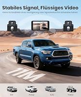 AUTO-VOX 2 Rückfahrkamera Kabellos und 5" Dual-Channel Monitor – Ansicht 4