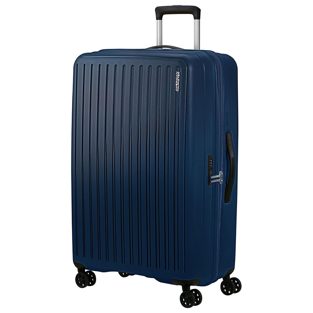 American Tourister REJOY-SPINNER 77/28 TSA, blu marino, 77 cm, bagaglio