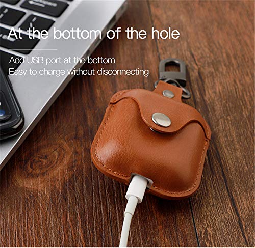 PINHEN - Custodia per AirPods compatibile con