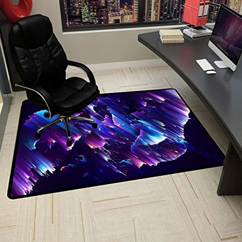 Tapis de chaise de bureau antidérapant et multi-usage 140 x 160 cm - 2