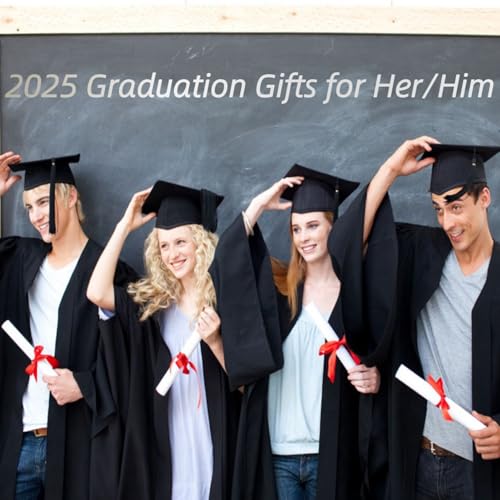 Image of 2025 Graduation Gifts for Her Him Class of 2025 Keychain for Middle High School Seniors College Master Degree Phd