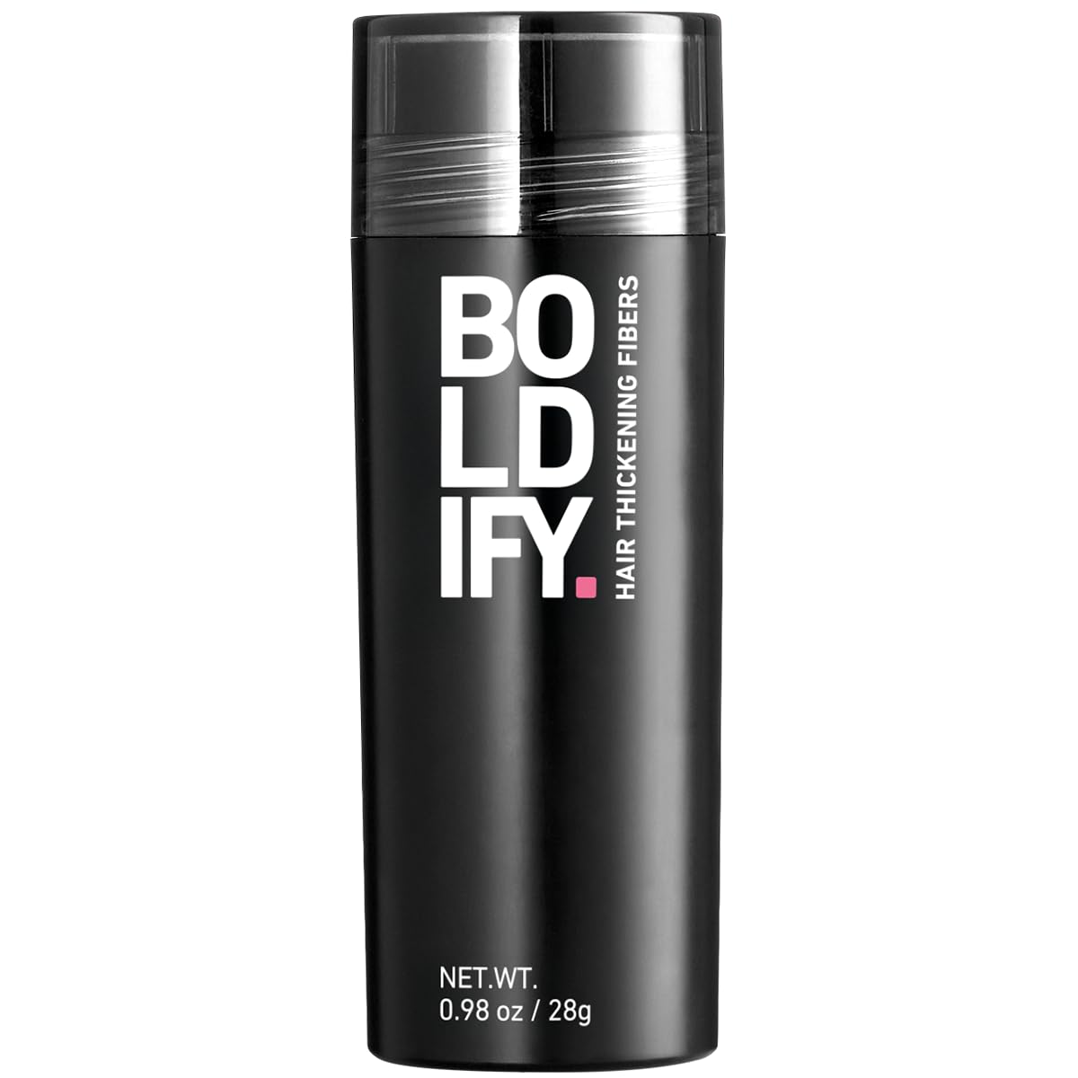 BOLDIFY Hair Fibers for Thinning Hair - 100% Undetectable Natural Formula (Black)