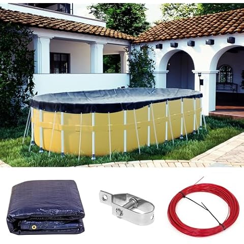 ShadeMart Premium Oval Pool Cover Cover