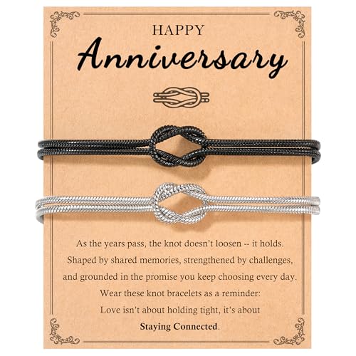 Pulseras para parejas Love Knot R&H Jewelry miniatura 1