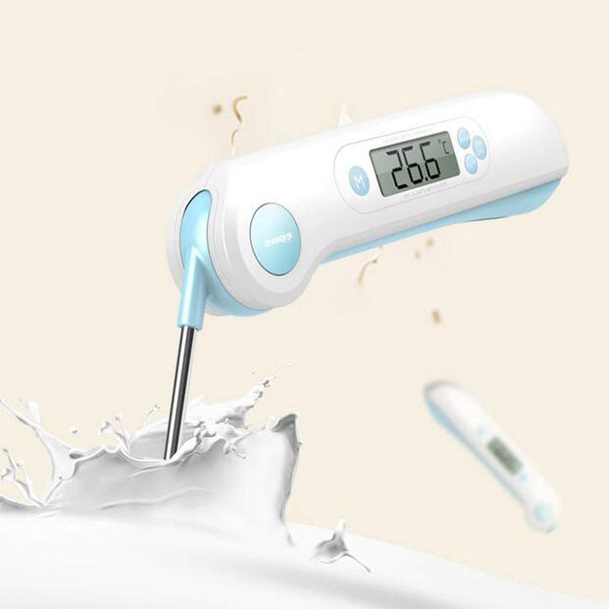 XINGYU Termómetro, medidor de Temperatura del Agua, termómetro para Alimentos horneados, Cocina, Agua, Temperatura, Leche, Temperatura, Aceite, Temperatura, Alta precisión, sonda para