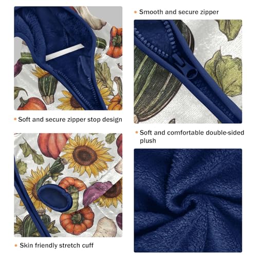 CHIFIGNO Cute Boys Zip up Hoodie Printed Boys Jackets Fall Toddler Boy Clothes with Pockets for Toddler and Kids3