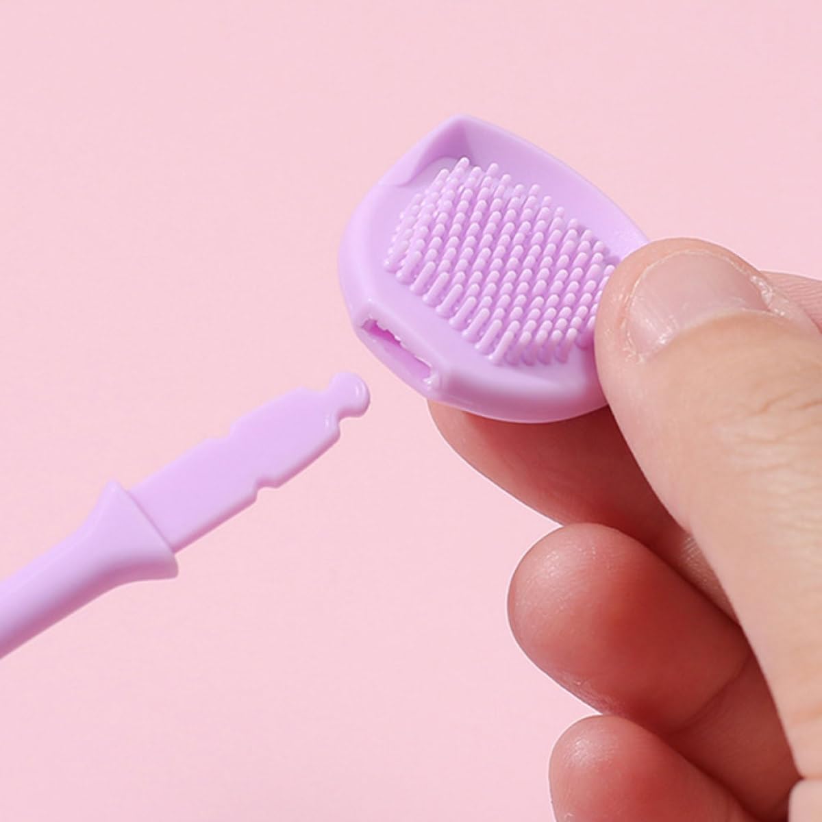 FRCOLOR 15 Pz pulisci-lingua raschietto per lingua in silicone accessori per la pulizia tongue scraper raschietto lingua comodo strumento per la pulizia della lingua spazzola per la lingua