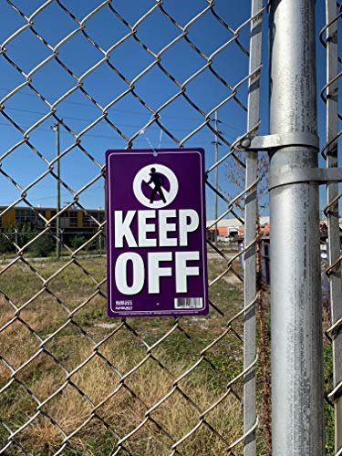 Panneaux No Trespassing et Keep Off Sunburst Systems haute visibilité - 5