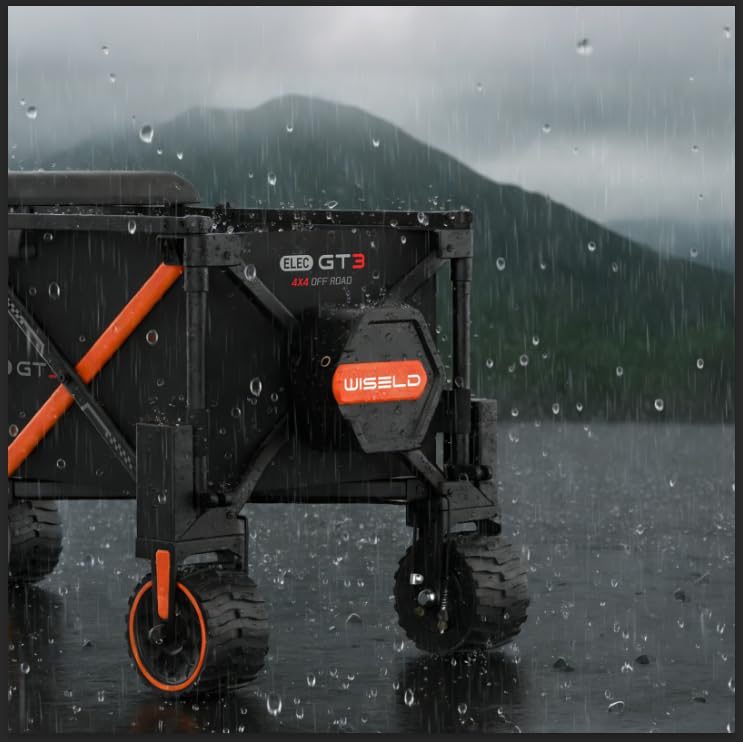 WISELD GT3-4WD Rideable Electric Cart