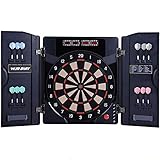 Diseño especial: Hay 18 PC DARTS, y los consejos de dardos de plástico ayudan a garantizar que no haya agujeros en el área alrededor del dartboard.
