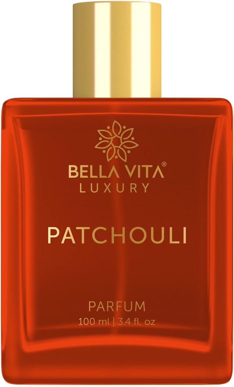 Bella Vita Luxury Patchouli Parfum Unisex Perfume For Men & Women with Indonesian Patchouli Leaf & White Musk | Long Lasting Sweet, Spicy & Smoky Fragrance, 100 ML