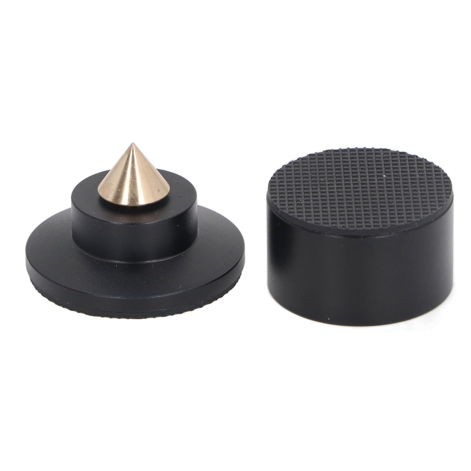 Altoparlante Isolamento Piedini di supporto Pad Antiurto Antiscivolo Smorzatore di vibrazioni in metallo Riduttore di risonanza Accessori 4 set per giradischi Amplificatore CD