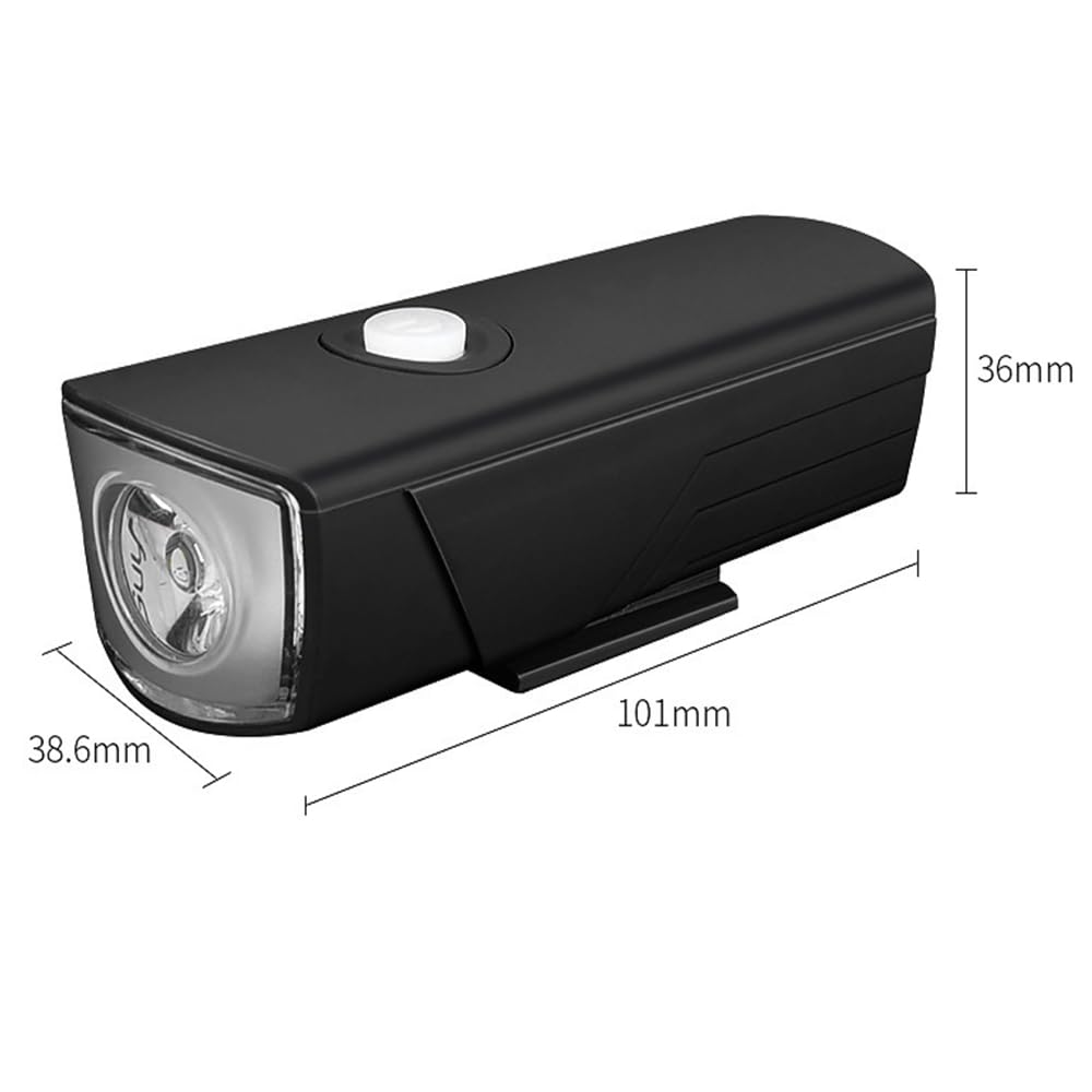 Faro Anteriore per Bicicletta con Ricarica USB, Luce Intelligente per Ciclismo, Impermeabile, Accessori per Bicicletta