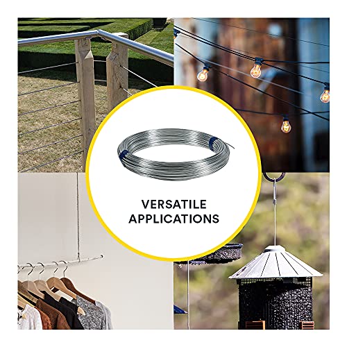 Ook 50143 Solid Utility Wire, 1 Pack, Silver #TOP4