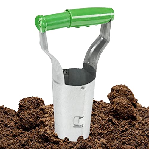 Kumprohu Bulb Planter Tool - Flower Bulb Planting Tool,Gardening Bulb Transplanter Tool with Depth Mark for Planting Flowers, Tulips