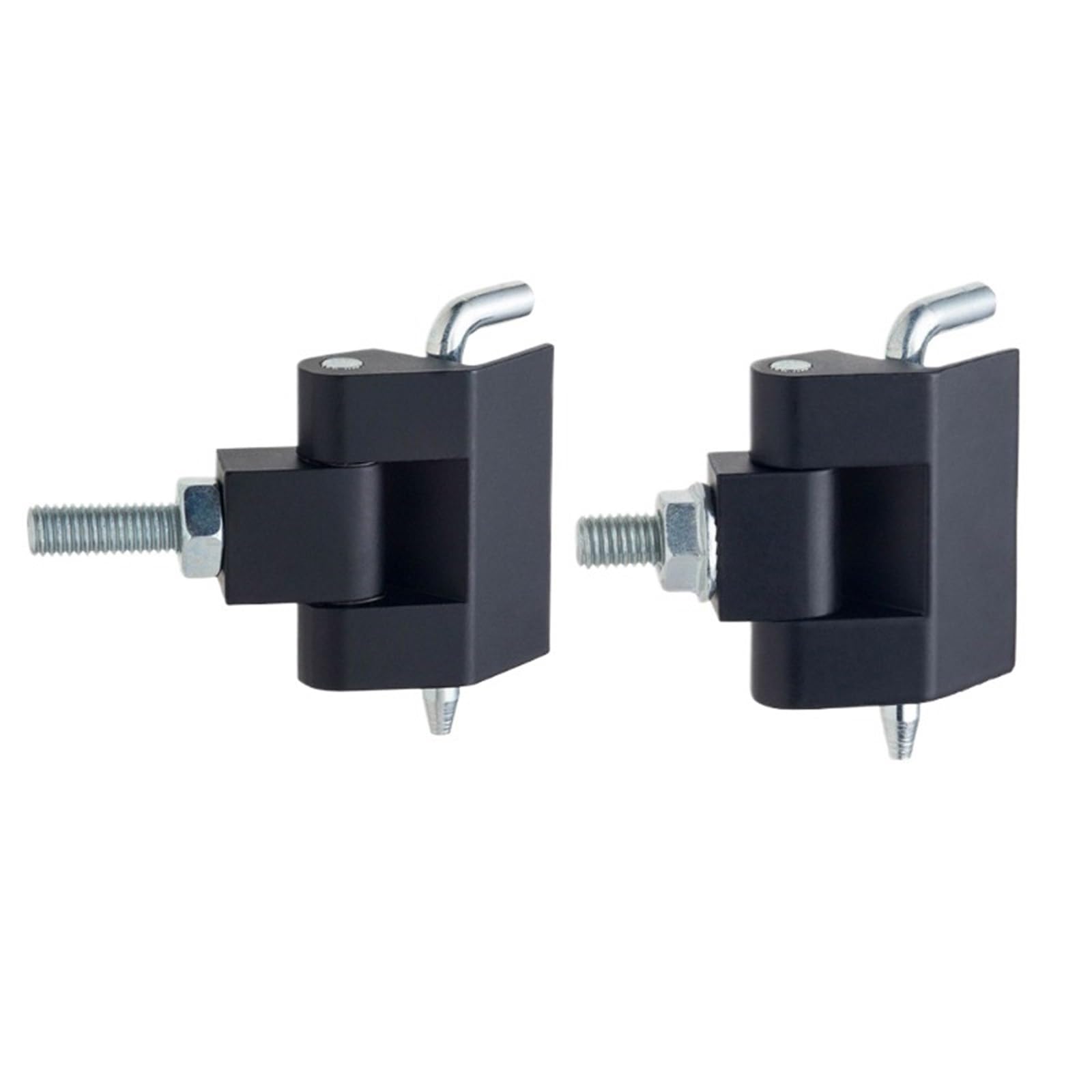 Rwgbsfjq Hl033-1(Left)Black Hl033 Iron Cabinet Hinge Latch Door Industrial Distribution Box 1Pcs(Hl033-1(Left) Black)