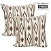 TRESMESTRES Fundas de Cojines 45x45 - Decoración Ikat - Decorativos para Sofá,...