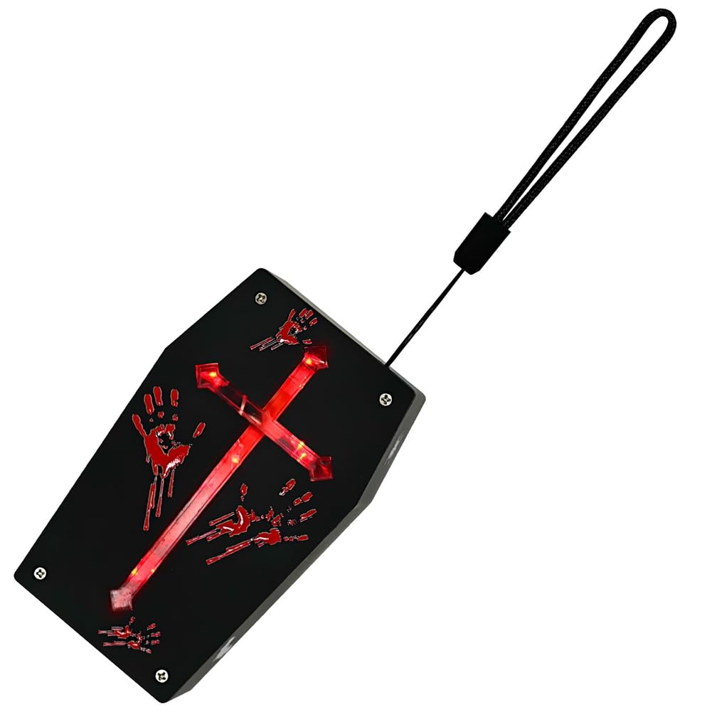 CTRLZS Halloween Sound Control Decoration Props Horror Sound Box Induction Scene Decorative Lamp
