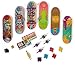 TECH DECK, Sk8shop Fingerboard Bonus Pack, Collectible and Customizable Mini Skateboards (Styles May Vary)