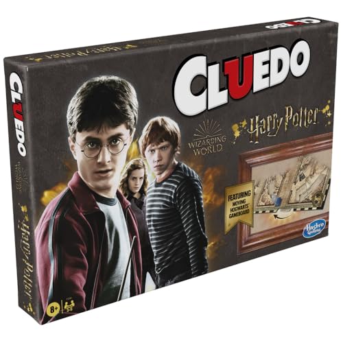 Image of Clue Harry Potter Edition Board Game, Family Mystery Games for Kids, Teens, Adults, 8+