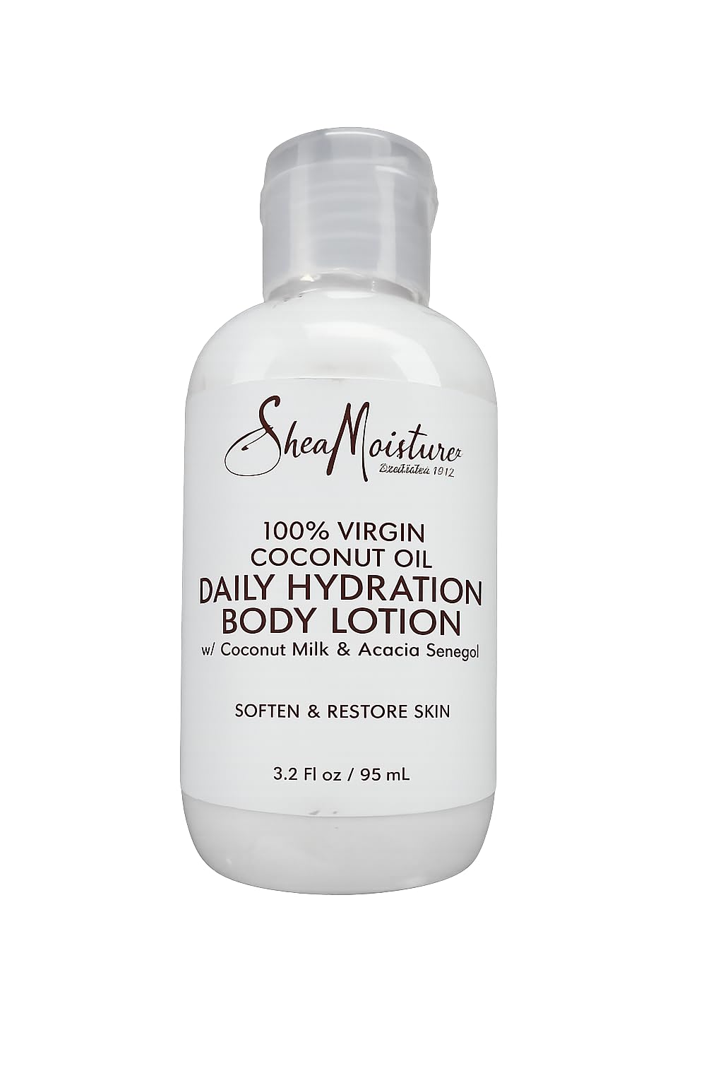 SheaMoisture 100% Virgin Coconut Oil Daily Hydration Body Lotion 3.2 Fl Oz (Pack of 1)