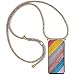 Produktbild Handykette Handyhülle für Samsung Galaxy S20 FE/S20 Lite mit Band - Handy-Kette Handy Hülle mit Kordel zum Umhängen Handyanhänger Halsband Lanyard Case-Rainbow