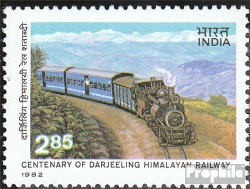 Prophila Collection India Michel.-No..: 934 (Completa Edizione) 1982 Darjeeling-Himalaya-Treno (Francobolli per i Collezionisti) ferrovia / funicolare