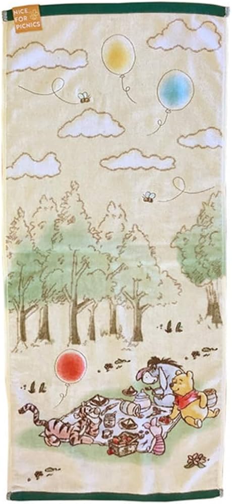 Amazon｜丸眞 フェイスタオル ディズニー くまのプーさん トークアット