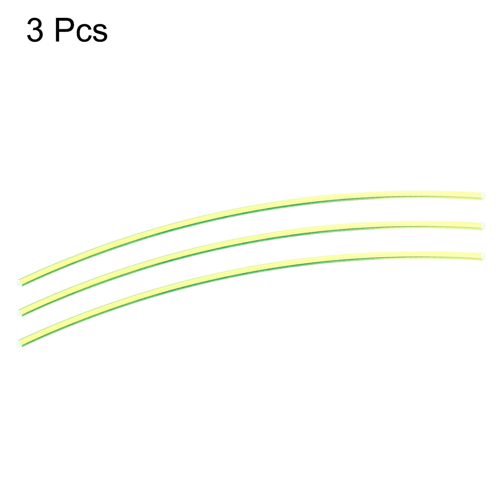 QUARKZMAN Sostituzione Fibra Ottica Mirino Aste, 5pz 3mmx15cm PMMA per Archi Mirini DIY Arte Fluorescenza Verde