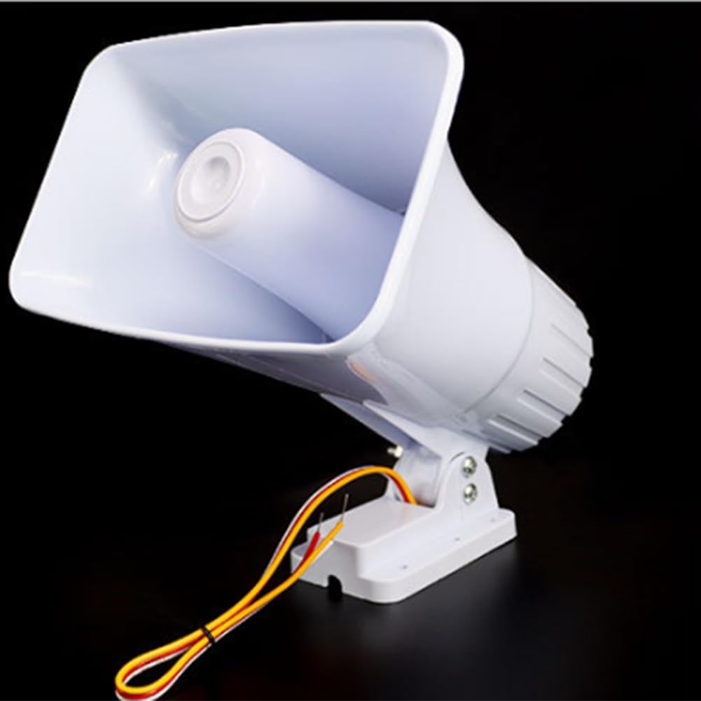 DC 12V 30 Watts Sirène Double Tonalité Intérieure/Extérieure 120Db Sirène Super Alarme Alarme de Sécurité Sirène