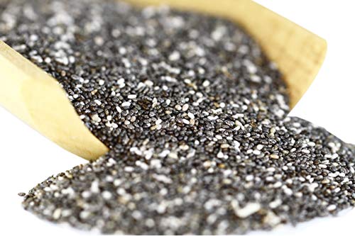 Chia Samen Bio | Superfood ganzes Korn | Smoothie Zusatz| Salvia glutenfrei | Backzutaten | 200g