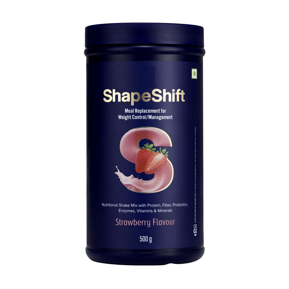 shape shift meal replacement shake (500 gm, strawberry)