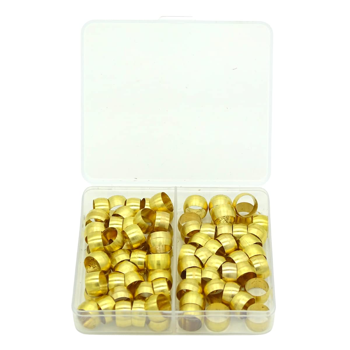 Compression Fitting Ferrule Sleeve, Ferrules Compression Fitting Kit (80PCS 5/16'')