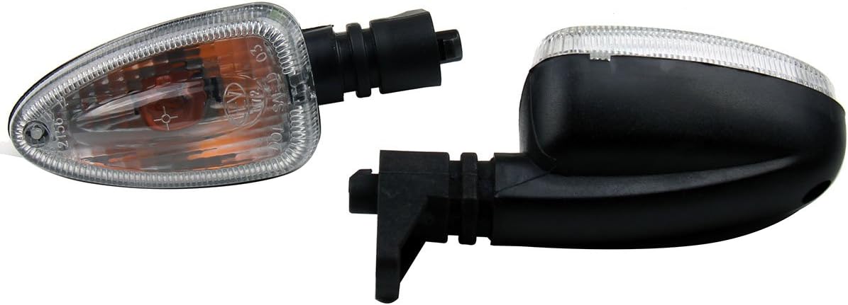2 X Turn Signal Blinkers Indicators with Clear Lens Compatible for 2010 BMW F800ST