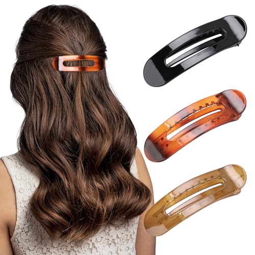 Set de 3 pinzas planas para cabello Sightor miniatura 1