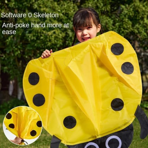 Cometa de playa para niños diseño de Ladybug de Generisch para parque 5
