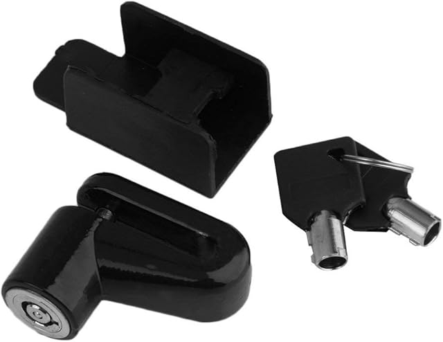 Tatoonly Anti Theft Disk Disc Brake Rotor Lock For Scooter Bike Bicycle Motorcycle Safety Lock Cycling Security Disc Brake Wheel Lock*Black