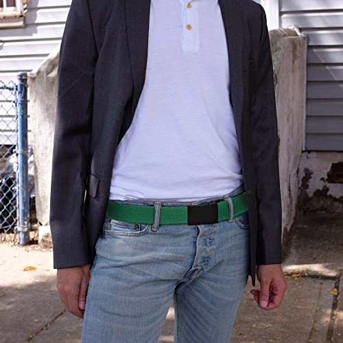 Image of Falari Canvas Web Belt Fully Adjustable Cut to Fit Golf Belt Flip Top Buckle