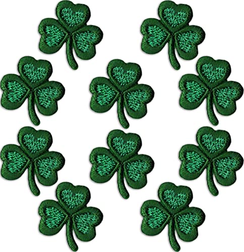 Laughing Lizards Small Shamrock Patches (10-Pack...