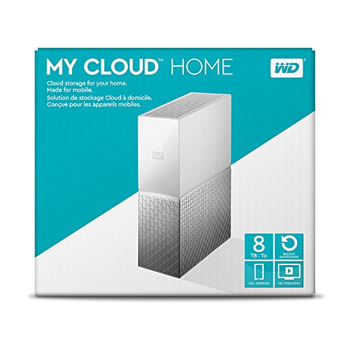 WD Western Digital My Cloud Home WDBVXC0080HWT-BESN 8TB Network Personal Cloud Attached Storage (White) - Image 6