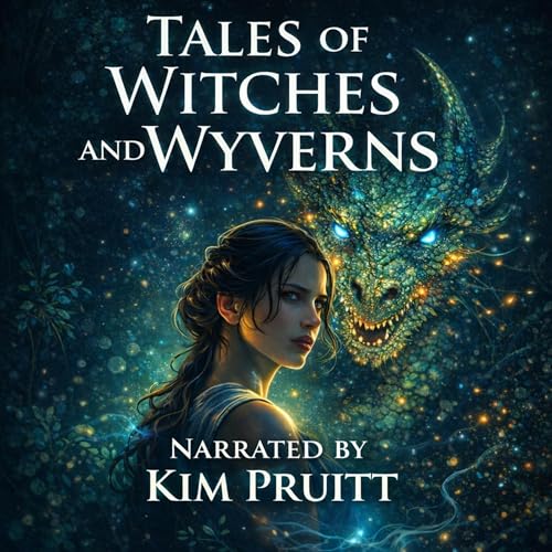 Diseño de la portada del título Tales of Witches and Wyverns
