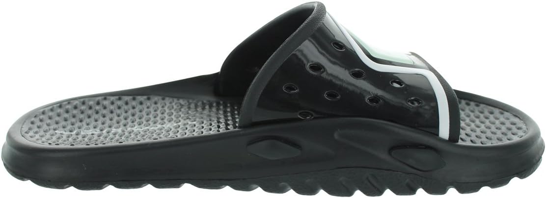 Nike Men's Jordan Camp Slide 3 FLIP Flops 8 (Black/Black/White)