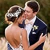 Kiiwah Fleurs de Mariage Cheveux Vigne, Cristal Bandeau de Mariage Bijoux de Cheveux, Perle de Mariée Épingle de Mariage en Forme U, Accessoires Cheveux Mariage pour Femmes et Filles #3