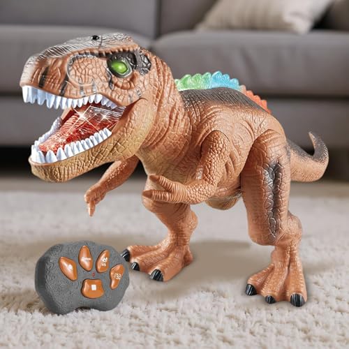 Dinosaure à distance télécommandé, jouet interactif pour enfant - 4