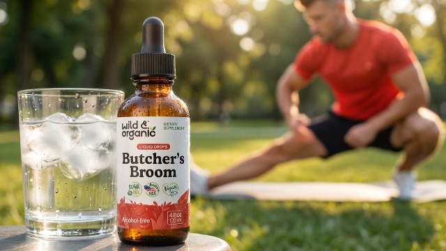 Amazon.com: Wild & Organic Butchers Broom Supplement - Leg Support