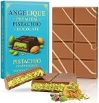 Dubai Viral Chocolate Barre - 6.70 Oz - Pistaches & Bar Crispy Kadayif au lait belge Chocolate – Cadeau gastronomique