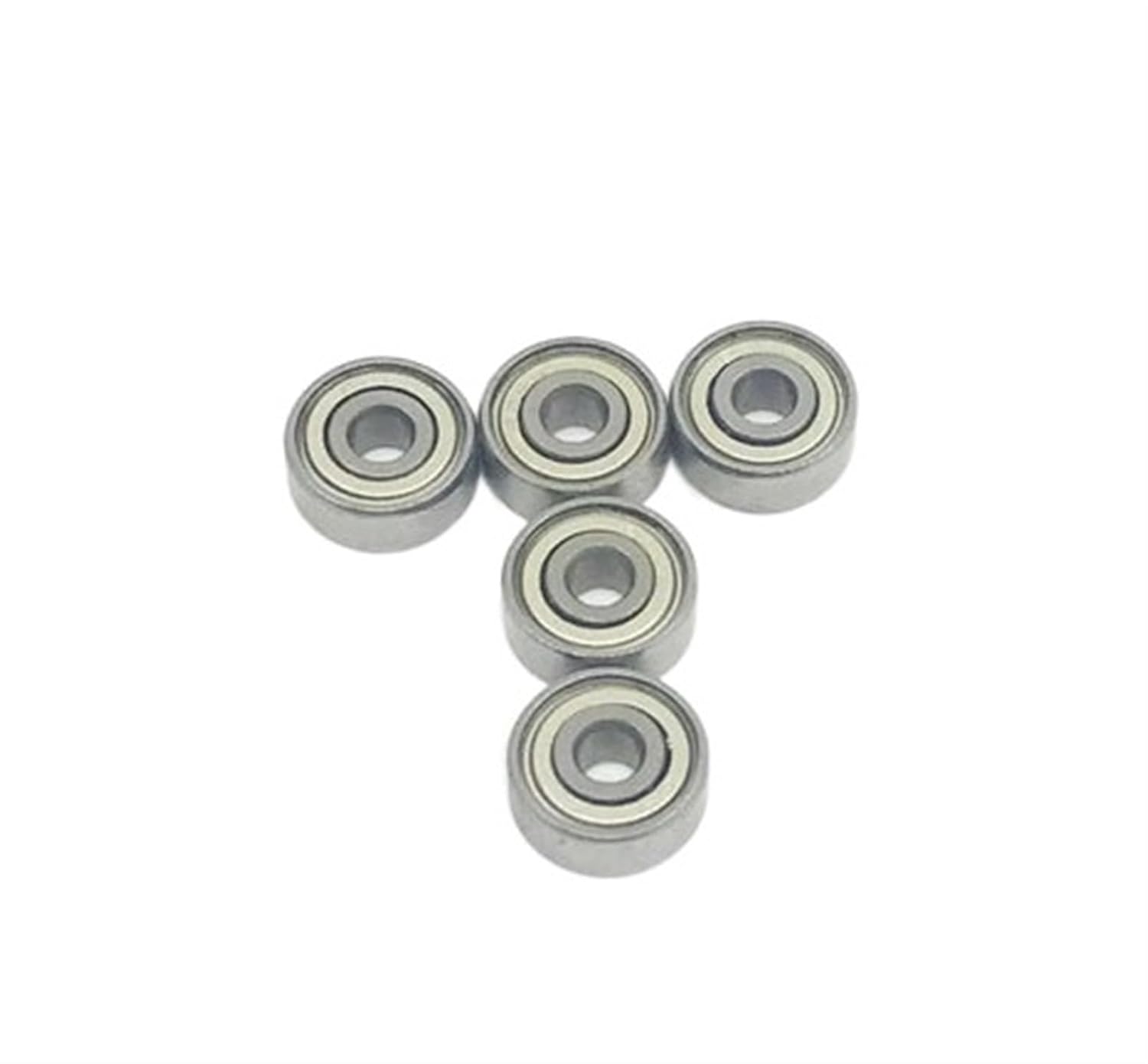Miniature Double Sided Sealed Bearings 10pcs 638ZZ 8x28x9mm Deep Groove Ball Bearing